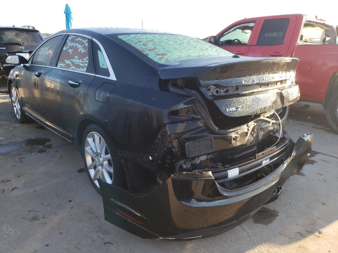 Photo 3 from auction – 2014 LINCOLN MKZ with VIN 3LN6L2G9XER823118