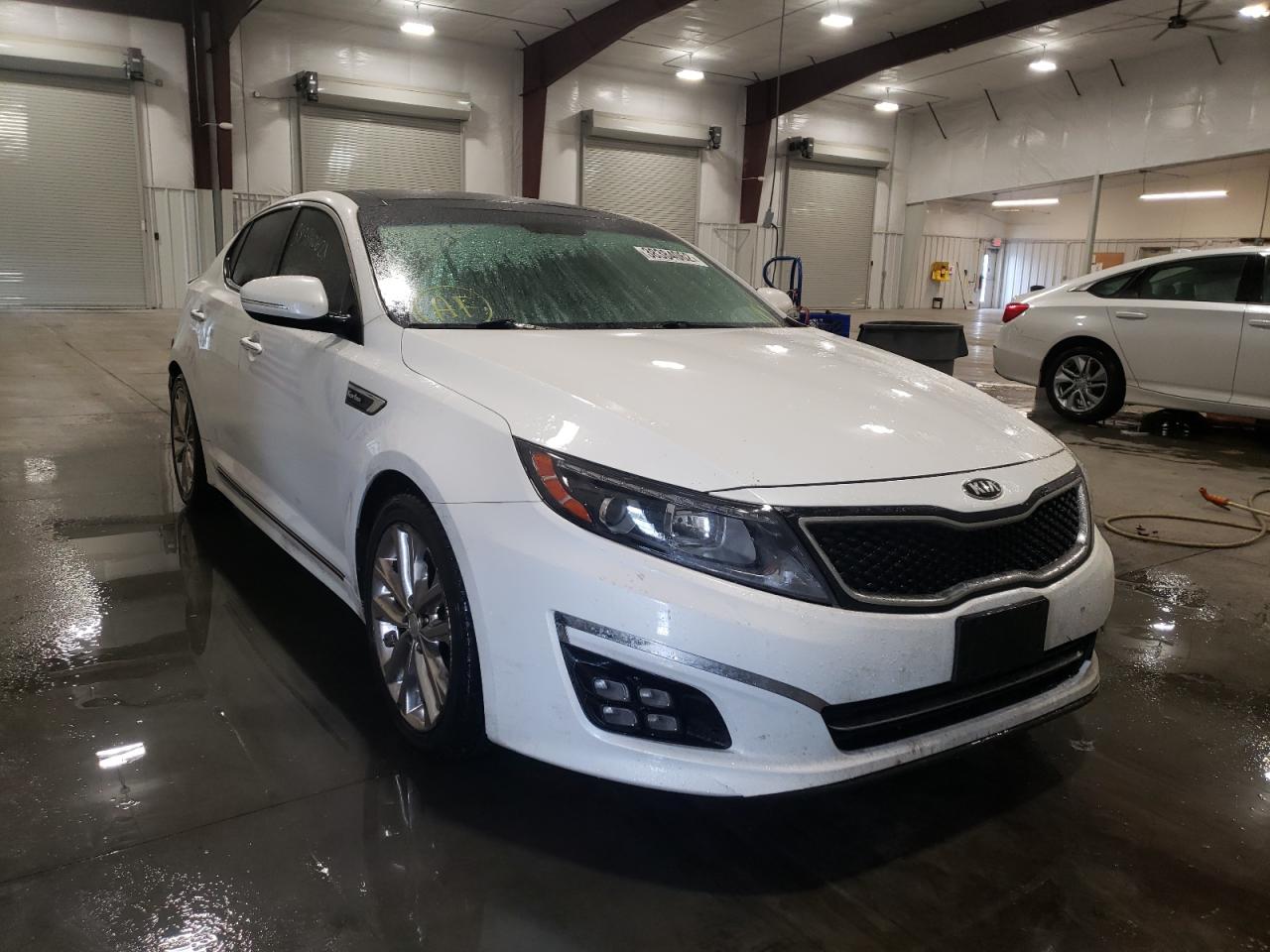 KIA OPTIMA SX 2014 with VIN 5XXGR4A69EG287441 - Photo from auction