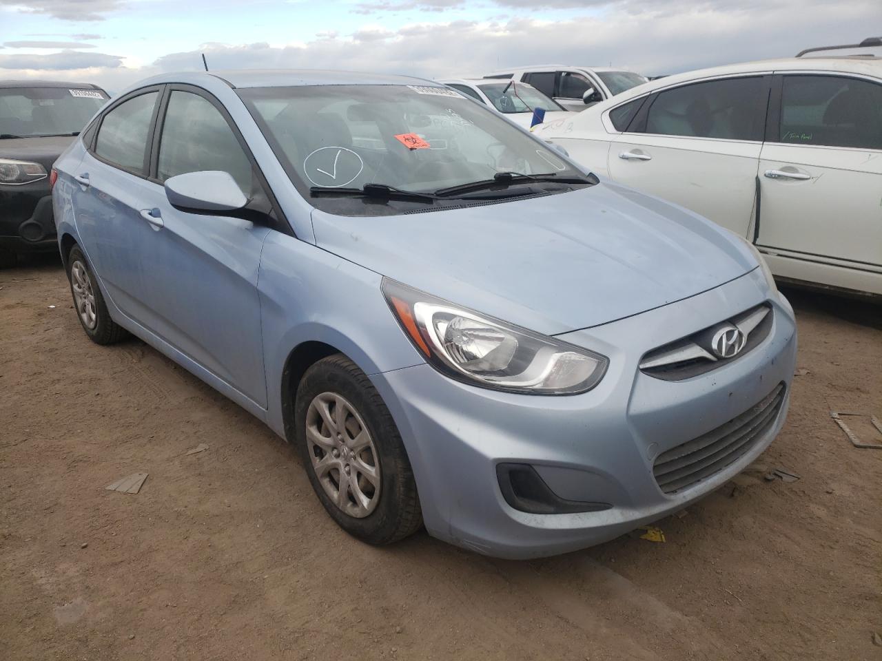 HYUNDAI ACCENT GLS 2014 with VIN KMHCT4AE9EU603319 - Photo from auction