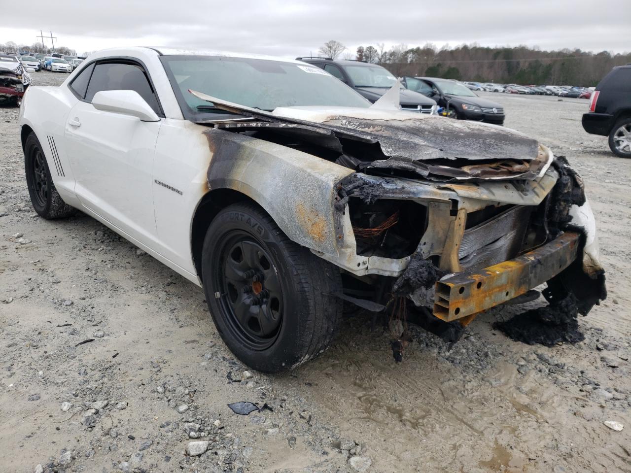 CHEVROLET CAMARO LS 2012 with VIN 2G1FE1E36C9188420 - Photo from auction