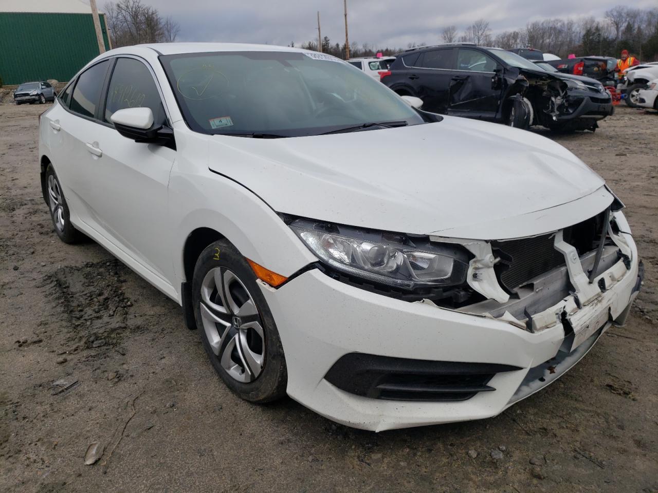 Photo 1 from auction – 2018 HONDA CIVIC LX with VIN 19XFC2F56JE200423