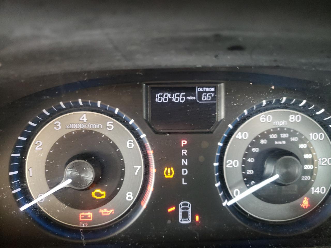 Photo 8 from auction – 2013 HONDA ODYSSEY EX with VIN 5FNRL5H62DB083913