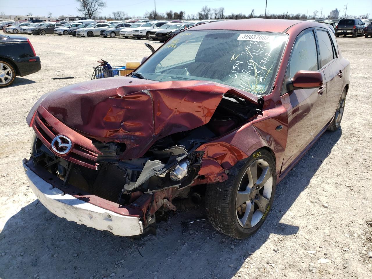 Photo 2 from auction – 2006 MAZDA 3 HATCHBAC with VIN JM1BK143561433846