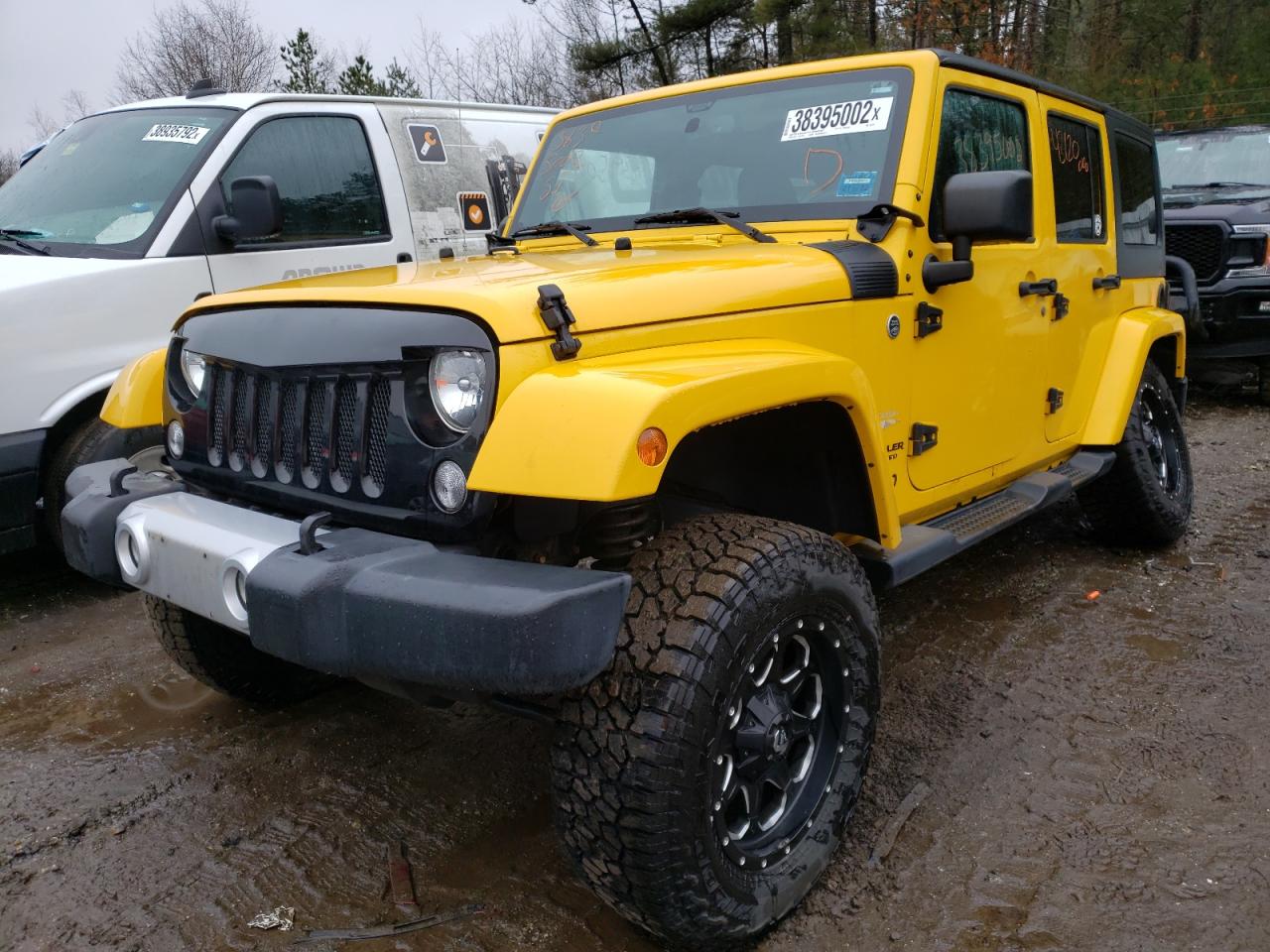 Photo 2 from auction – 2015 JEEP WRANGLER U with VIN 1C4BJWEG8FL593161