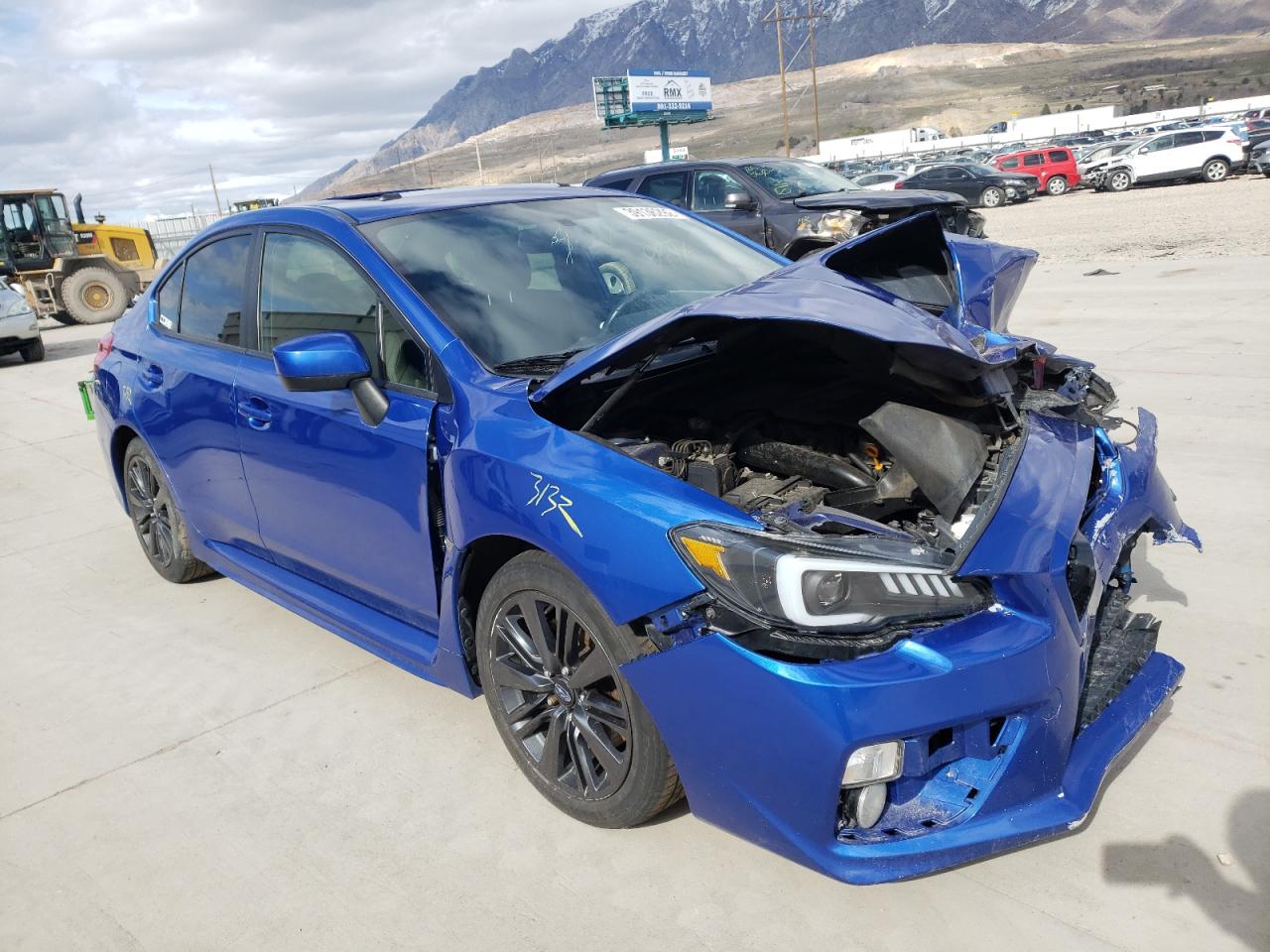SUBARU WRX LIMITE 2015 with VIN JF1VA1J65F9825263 - Photo from auction