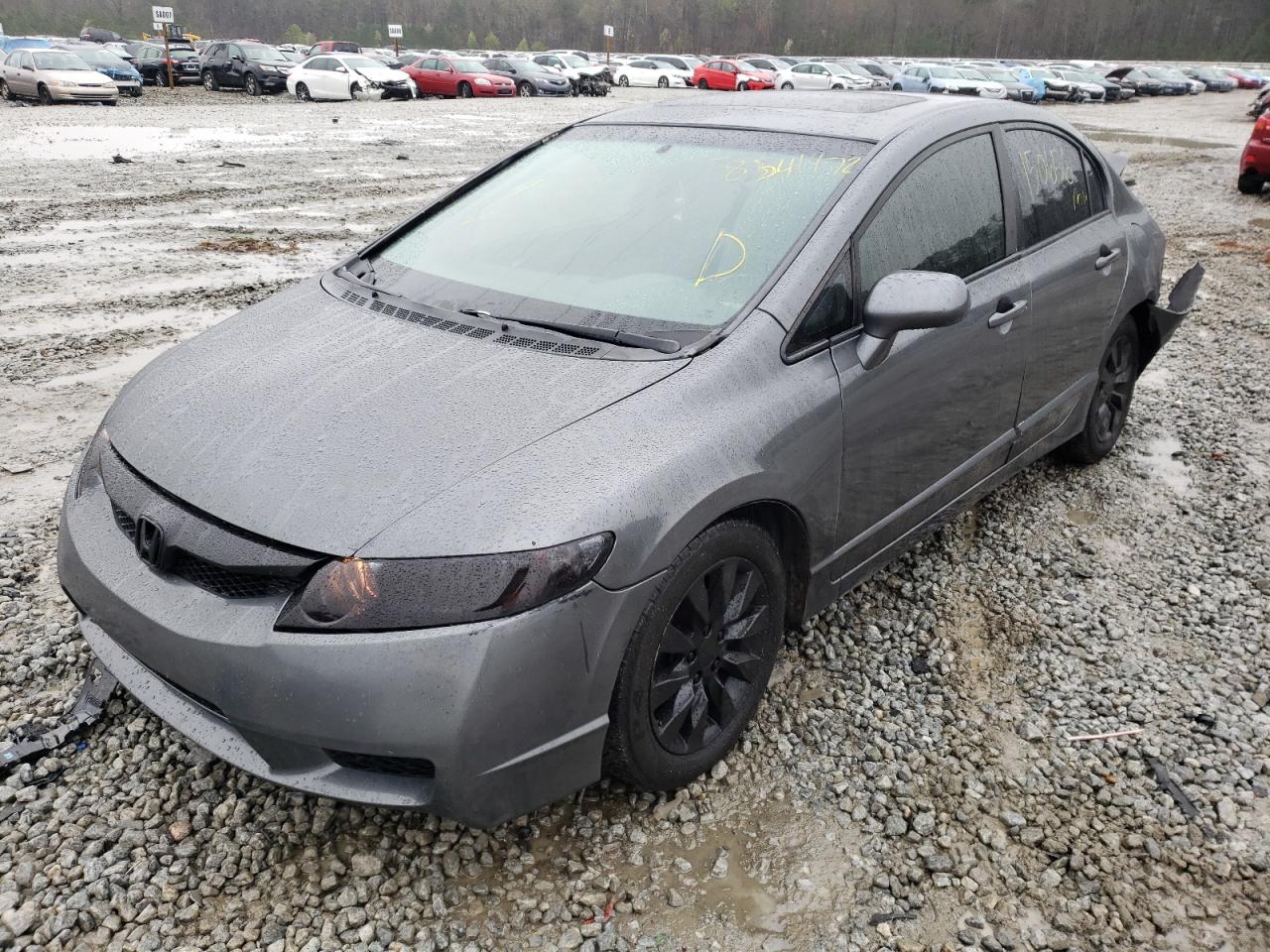 Photo 2 from auction – 2010 HONDA CIVIC EXL with VIN 19XFA1F96AE052261