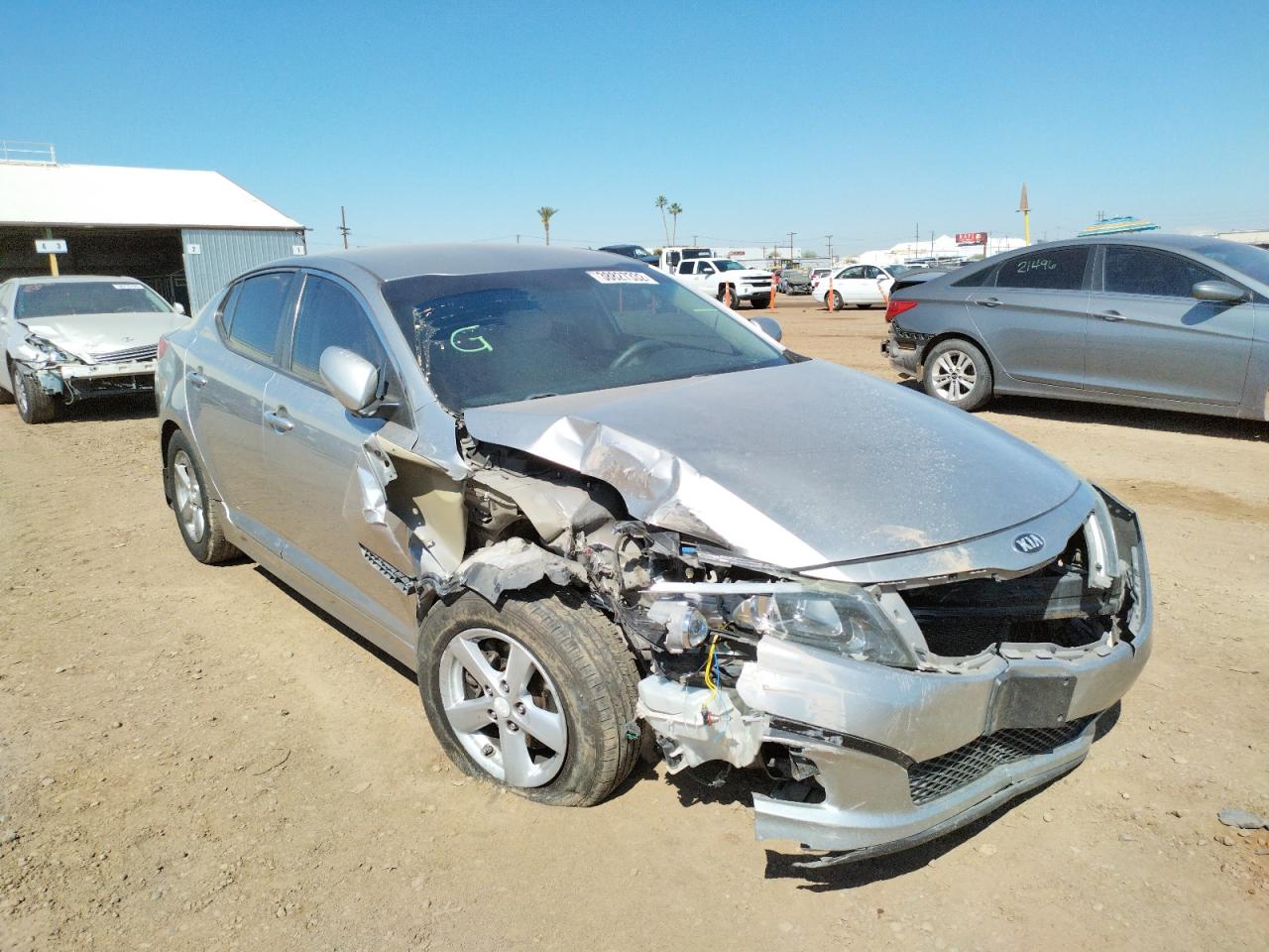 Photo 9 from auction – 2015 KIA OPTIMA LX with VIN 5XXGM4A73FG404231
