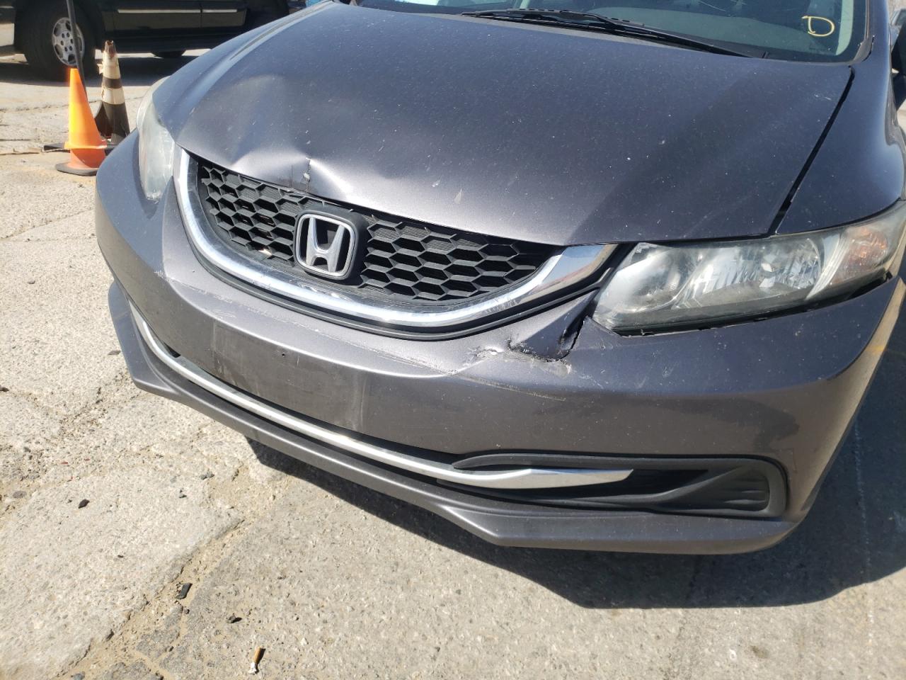 Photo 9 from auction – 2014 HONDA CIVIC LX with VIN 19XFB2F58EE202134