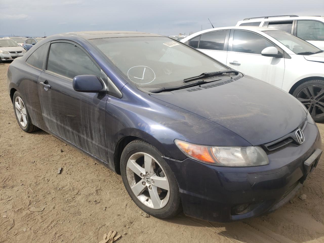 HONDA CIVIC EX 2007 with VIN 2HGFG12887H539780 - Photo from auction