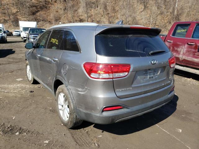 Photo 3 from auction – 2016 KIA SORENTO LX with VIN 5XYPG4A38GG112155
