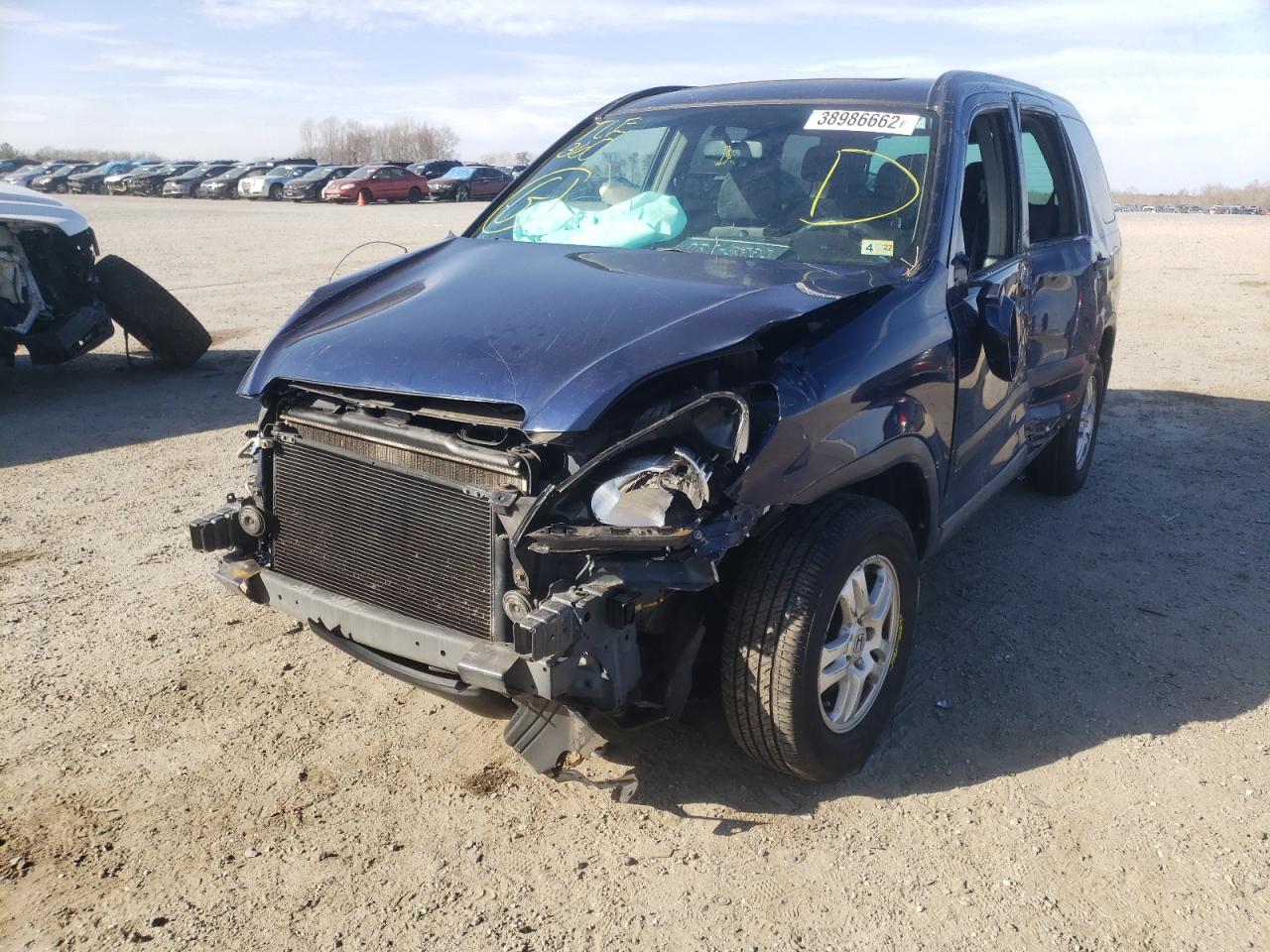 Photo 9 from auction – 2003 HONDA CR-V EX with VIN SHSRD78863U159330