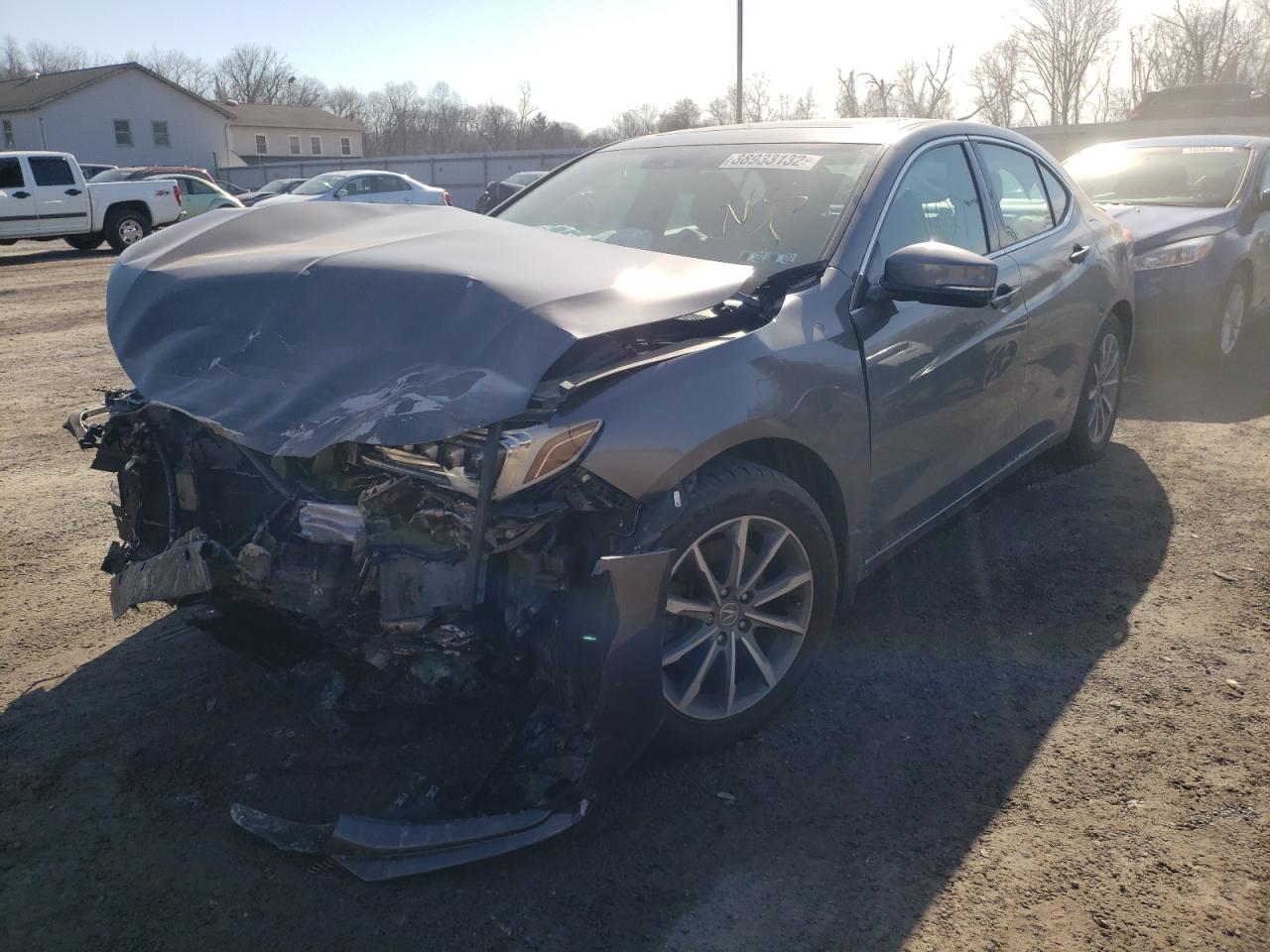 Photo 2 from auction – 2018 ACURA TLX TECH with VIN 19UUB1F53JA004433