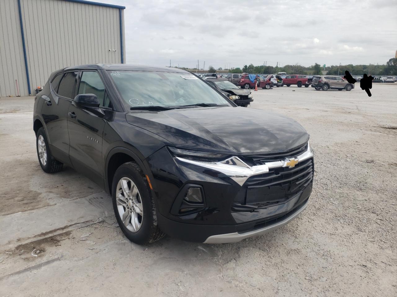 CHEVROLET BLAZER 2LT 2020 with VIN 3GNKBCRS7LS557260 - Photo from auction