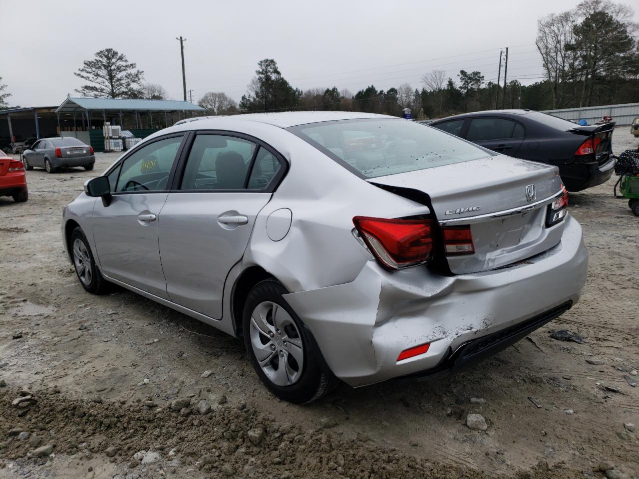 Photo 3 from auction – 2014 HONDA CIVIC LX with VIN 19XFB2F5XEE067142