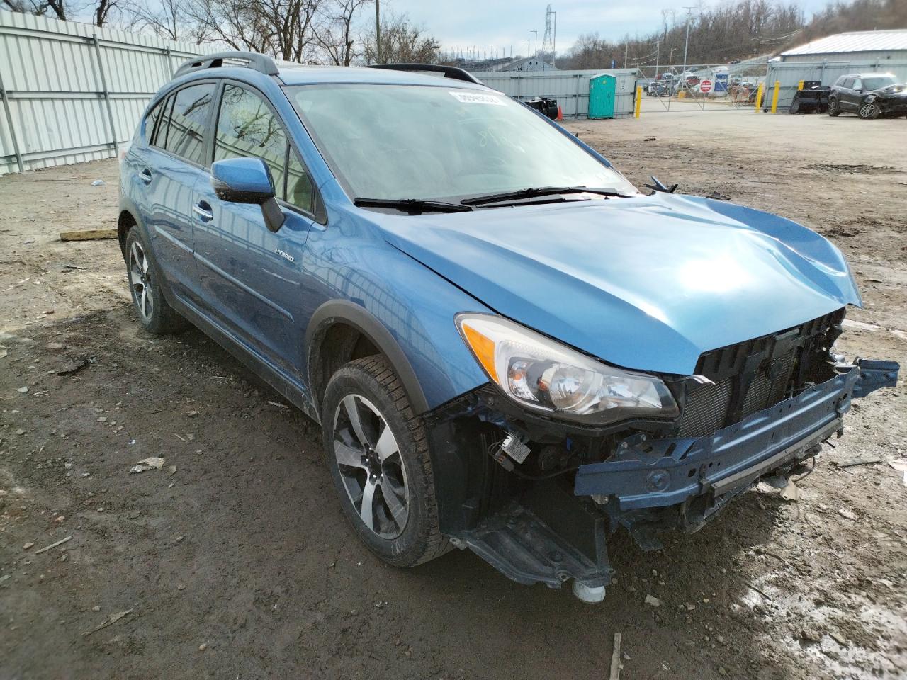 SUBARU XV CROSSTR 2014 with VIN JF2GPBKC0EH325724 - Photo from auction