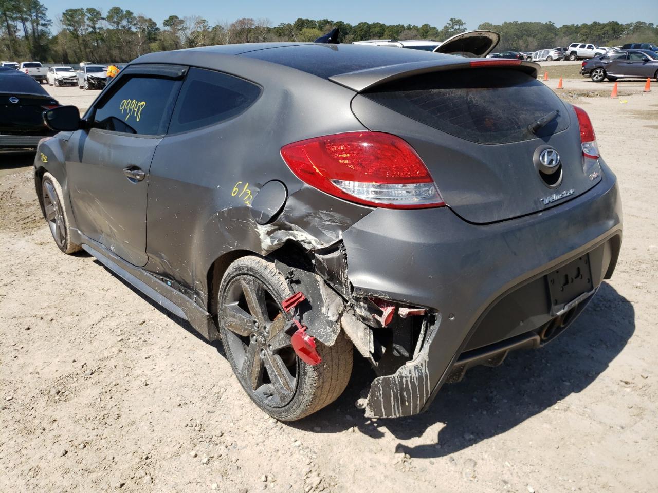 Photo 3 from auction – 2014 HYUNDAI VELOSTER T with VIN KMHTC6AE9EU201876
