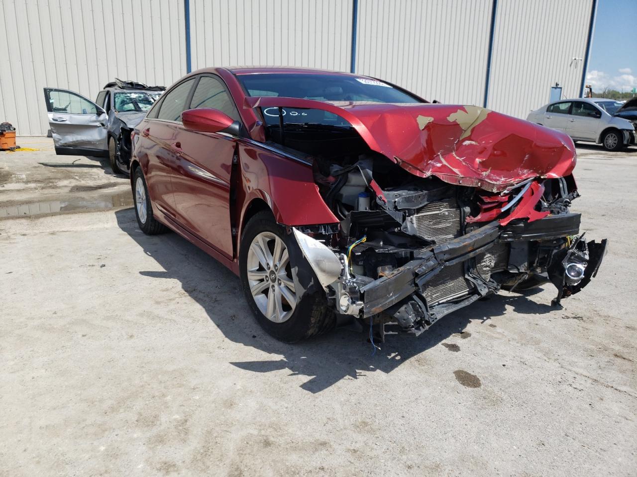 HYUNDAI SONATA GLS 2011 with VIN 5NPEB4AC4BH098620 - Photo from auction