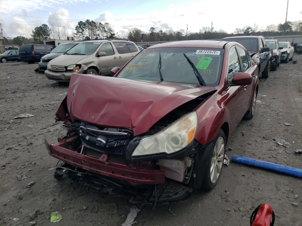 Photo 2 from auction – 2010 SUBARU LEGACY 2.5 with VIN 4S3BMCL68A3236703