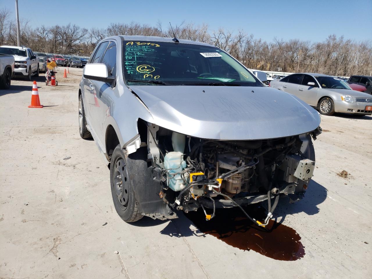 Photo 9 from auction – 2011 FORD EDGE SPORT with VIN 2FMDK3AK4BBA30953
