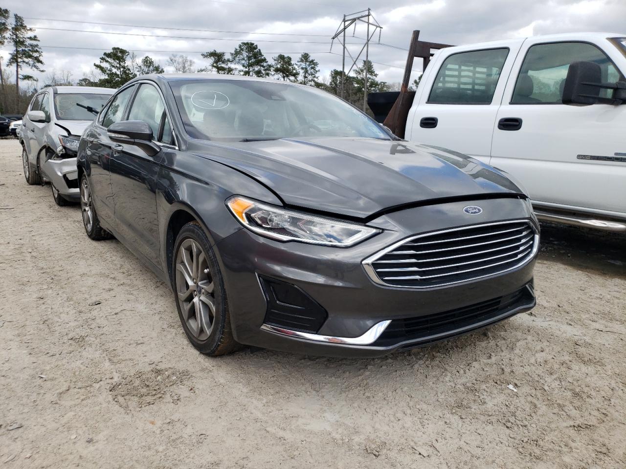 Photo 1 from auction – 2019 FORD FUSION SEL with VIN 3FA6P0CD6KR139241