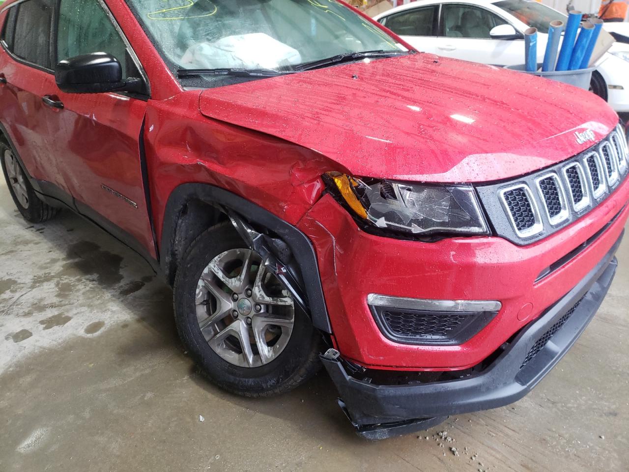 Photo 9 from auction – 2019 JEEP COMPASS SP with VIN 3C4NJCAB0KT833209