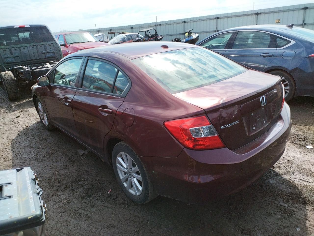 Photo 3 from auction – 2012 HONDA CIVIC EXL with VIN 2HGFB2F91CH536365