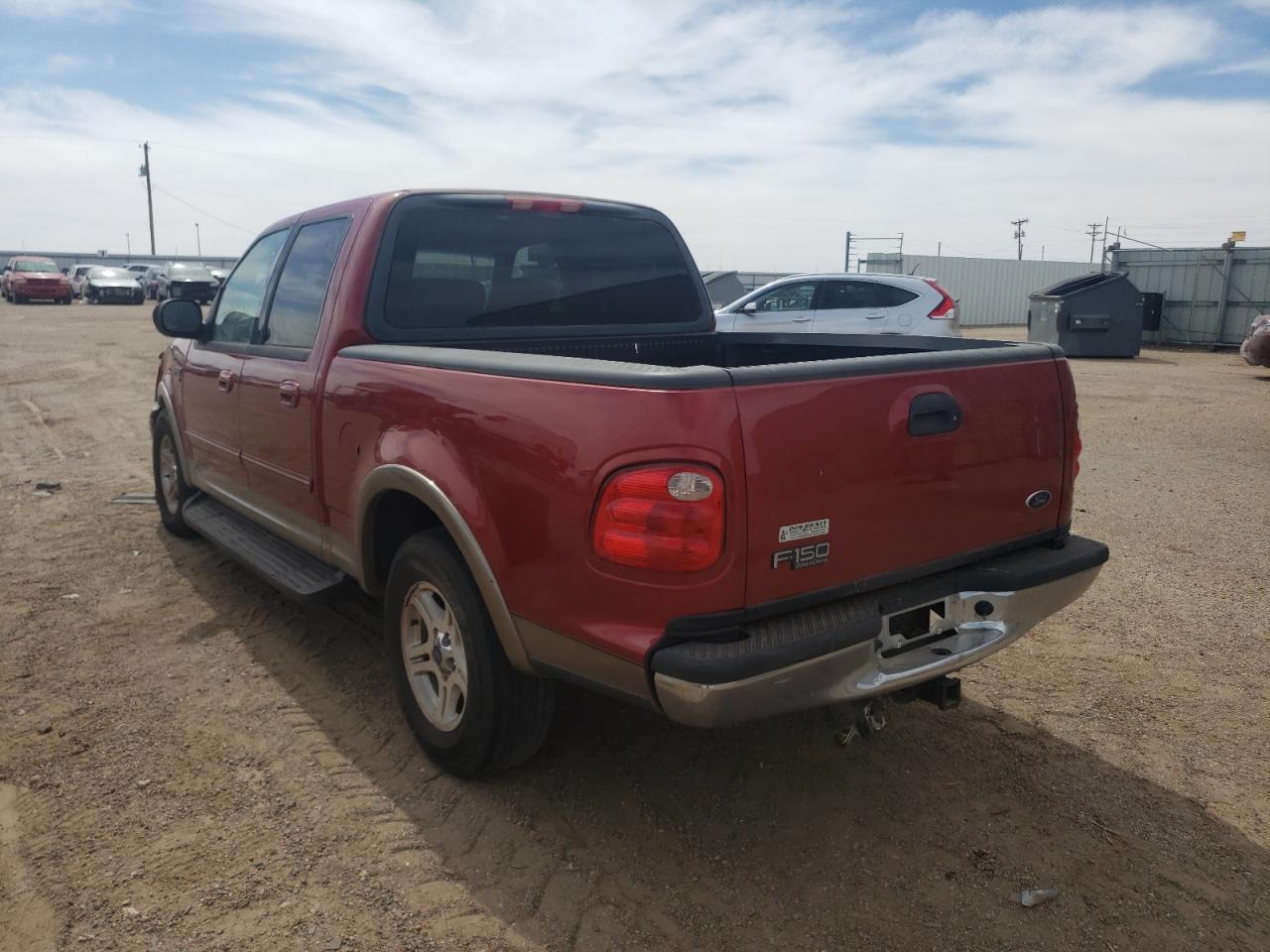 Photo 3 from auction – 2003 FORD F150 SUPER with VIN 1FTRW07L93KD16656