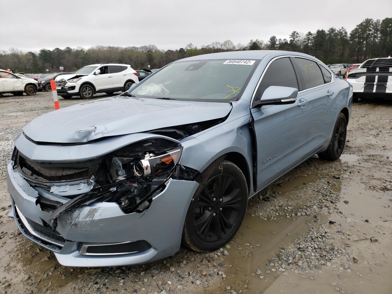 Photo 2 from auction – 2014 CHEVROLET IMPALA LT with VIN 1G1125S37EU154149