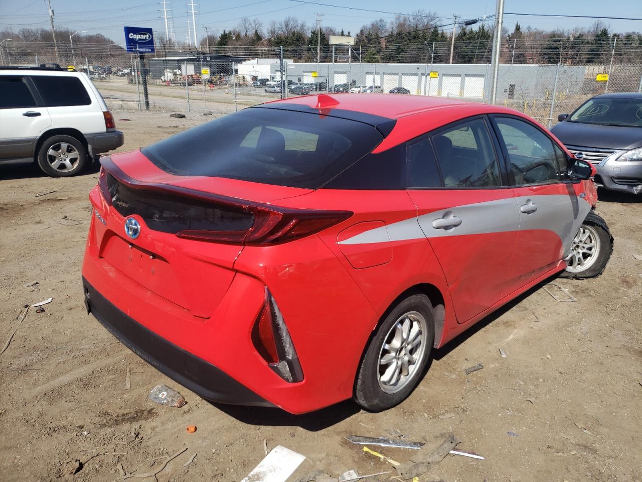 Photo 4 from auction – 2017 TOYOTA PRIUS PRIM with VIN JTDKARFP9H3058133