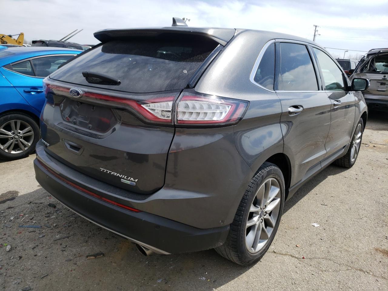 Photo 4 from auction – 2015 FORD EDGE TITAN with VIN 2FMPK4K93FBB79004