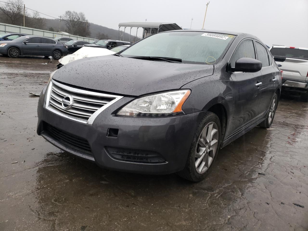 Photo 2 from auction – 2014 NISSAN SENTRA S with VIN 3N1AB7AP4EY328153