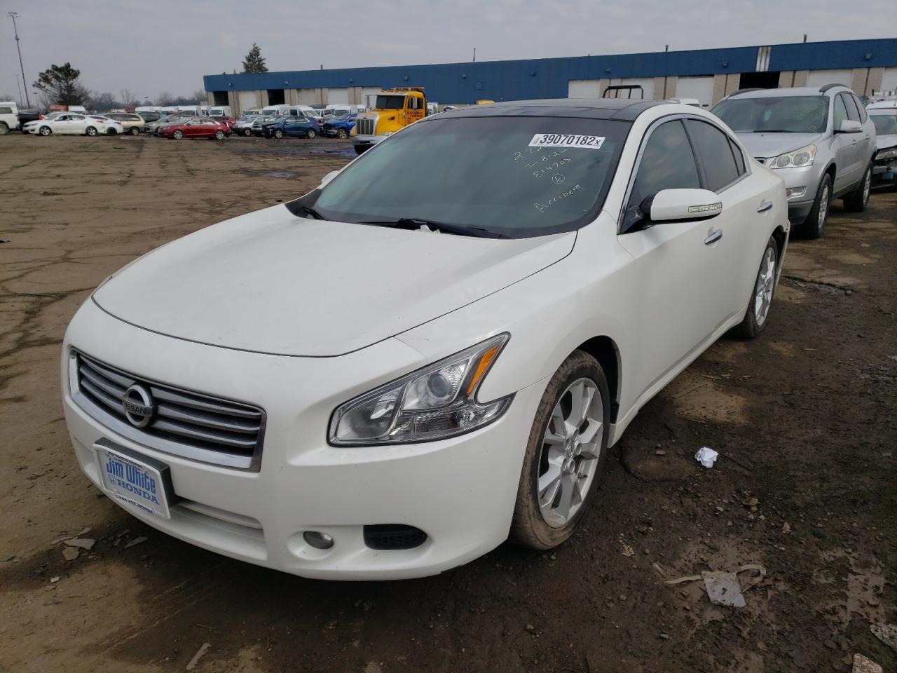 Фото 2 с аукциона – 2012 NISSAN MAXIMA S с VIN 1N4AA5AP0CC814703
