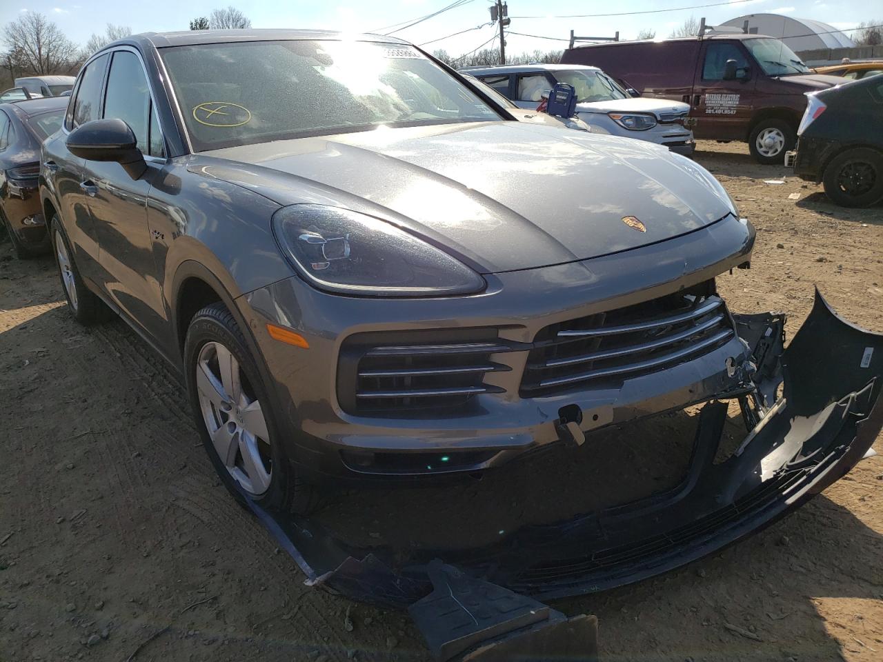 PORSCHE CAYENNE SE 2019 with VIN WP1AE2AY8KDA51701 - Photo from auction