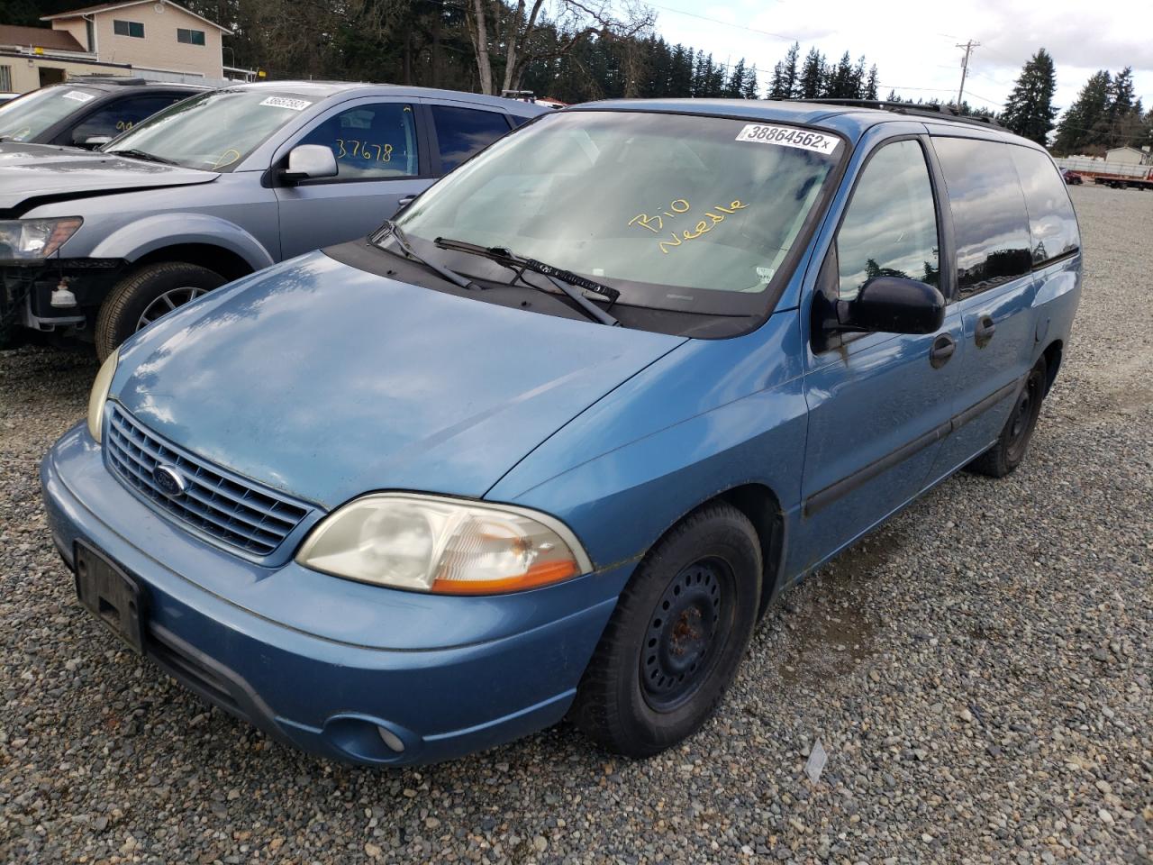 Photo 2 from auction – 2002 FORD WINDSTAR L with VIN 2FMZA51492BA82620