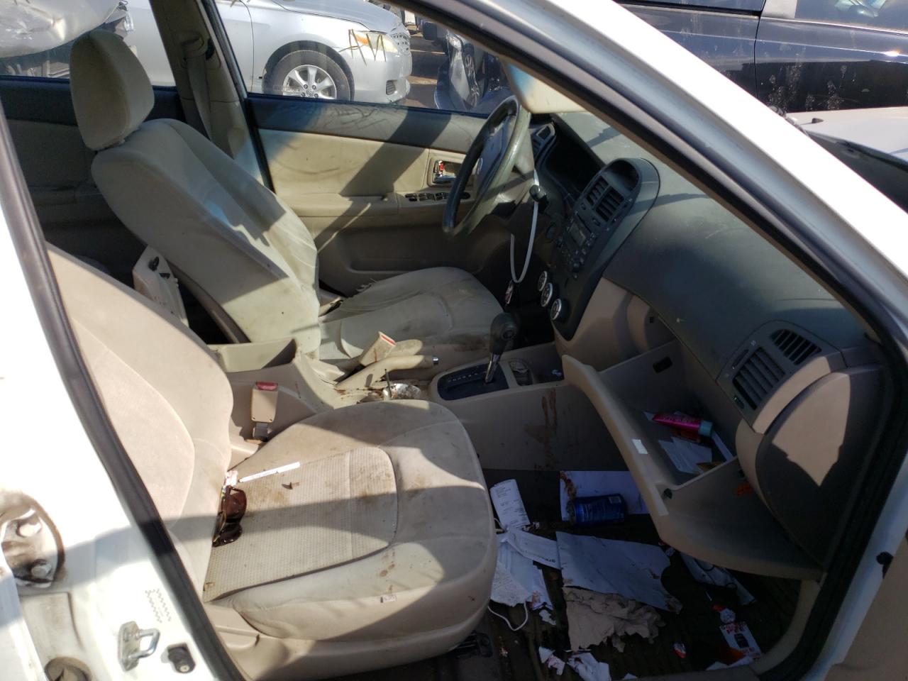 Photo 5 from auction – 2009 KIA SPECTRA with VIN KNAFE221195585620