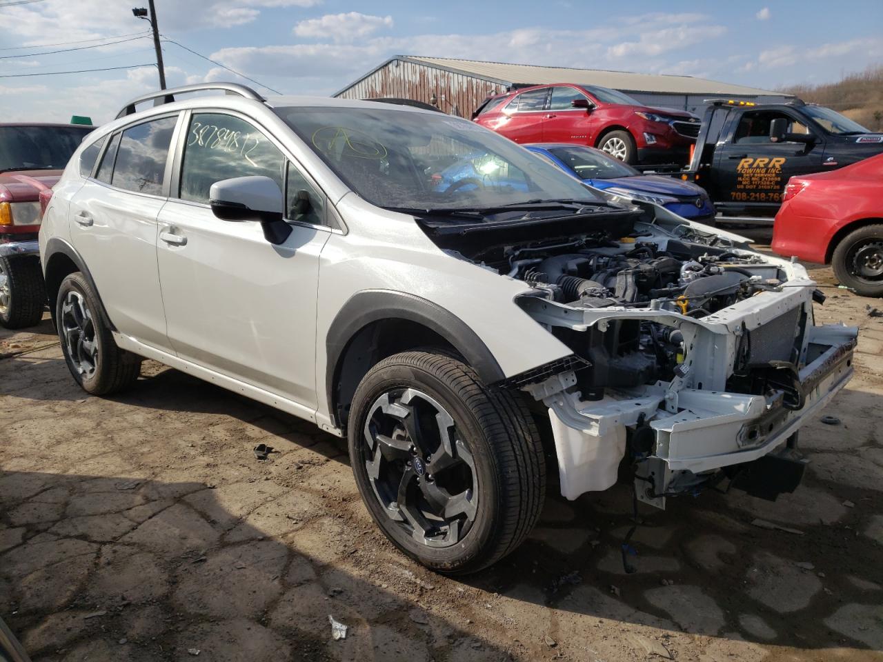 SUBARU CROSSTREK 2021 with VIN JF2GTHMC4M8387010 - Photo from auction