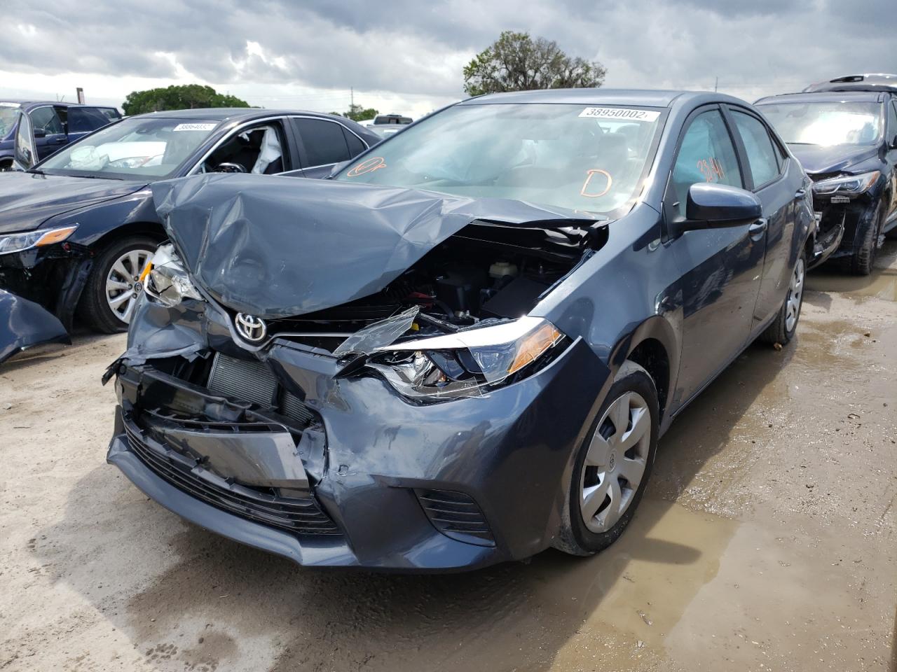 Photo 2 from auction – 2016 TOYOTA COROLLA L with VIN 2T1BURHE6GC621390
