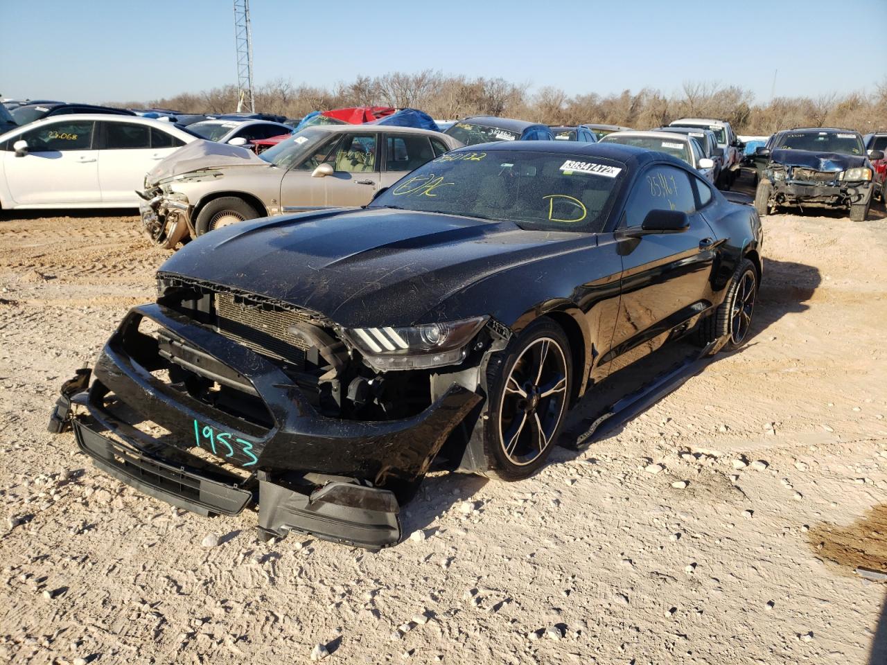 Photo 2 from auction – 2015 FORD MUSTANG with VIN 1FA6P8AM1F5350132