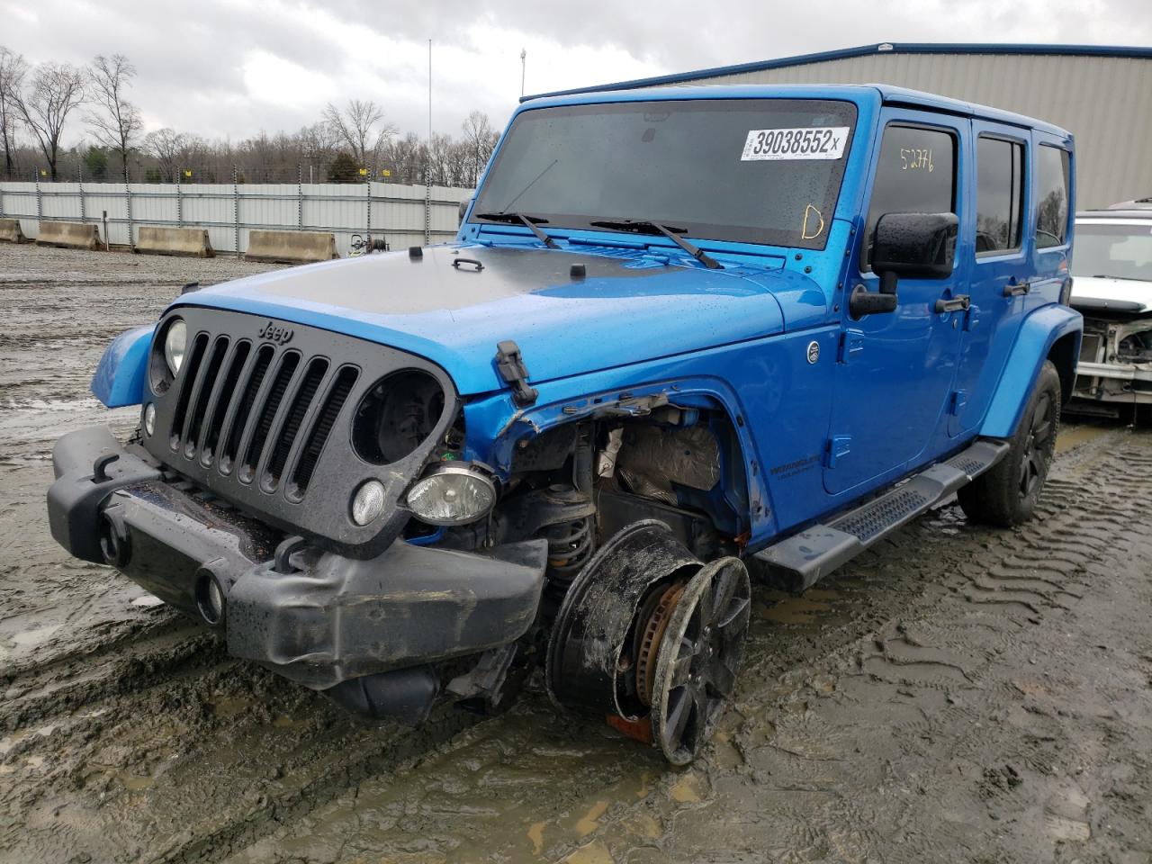 Photo 2 from auction – 2014 JEEP WRANGLER U with VIN 1C4HJWEG9EL325129
