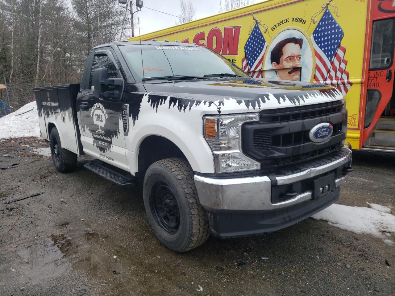 FORD F350 SUPER 2020 with VIN 1FDBF3B62LED17758 - Photo from auction
