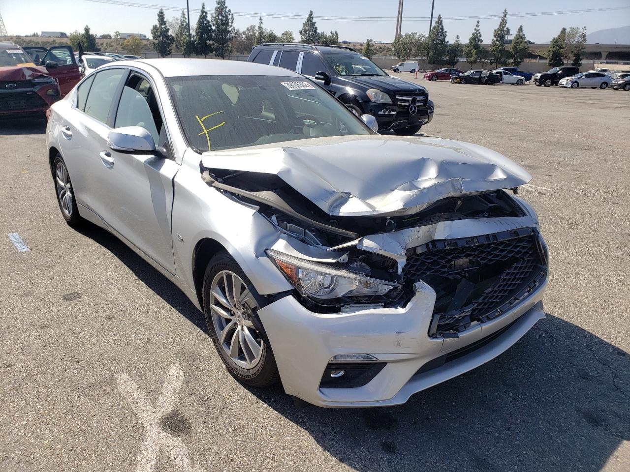 INFINITI Q50 PURE 2020 with VIN JN1EV7AP4LM208751 - Photo from auction
