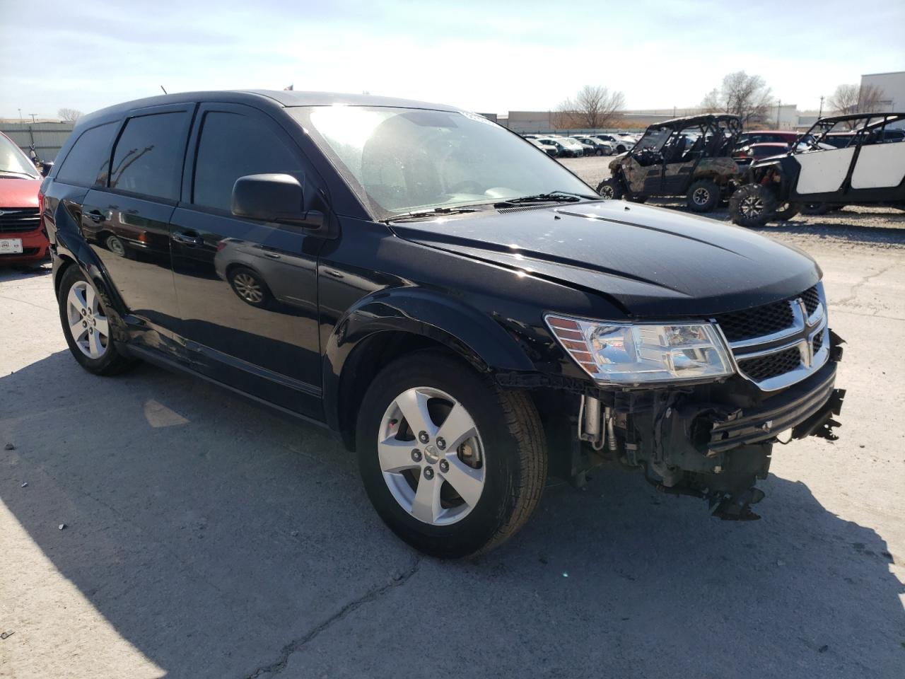 DODGE JOURNEY SE 2015 with VIN 3C4PDCABXFT719854 - Photo from auction