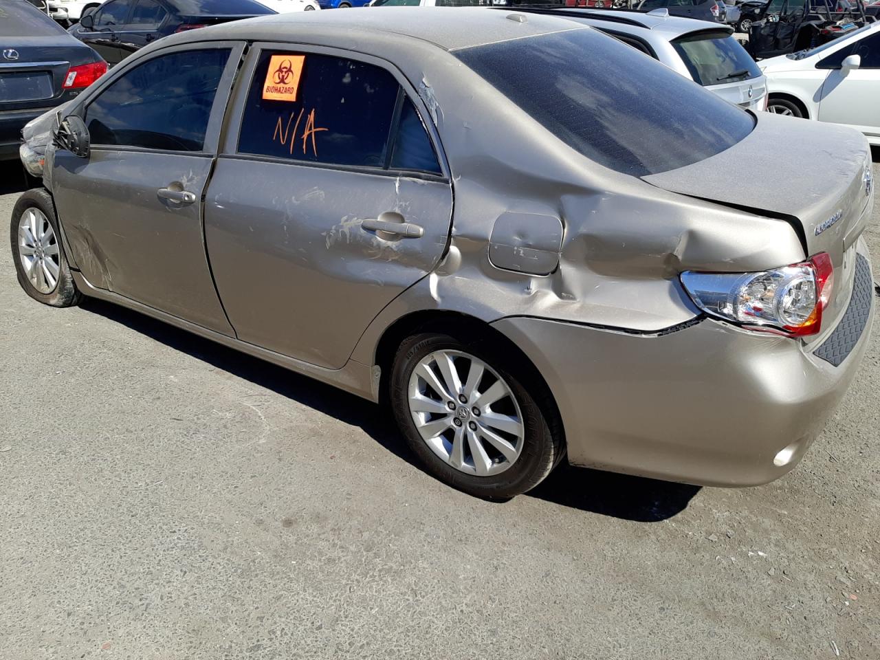 Photo 20 from auction – 2009 TOYOTA COROLLA BA with VIN 1NXBU40E79Z033580