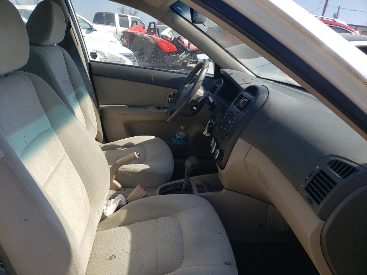 Photo 5 from auction – 2008 KIA SPECTRA EX with VIN KNAFE121485530538