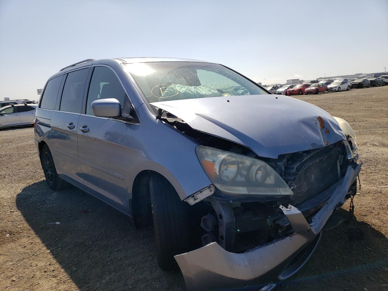 Photo 1 from auction – 2007 HONDA ODYSSEY EX with VIN 5FNRL38827B069519