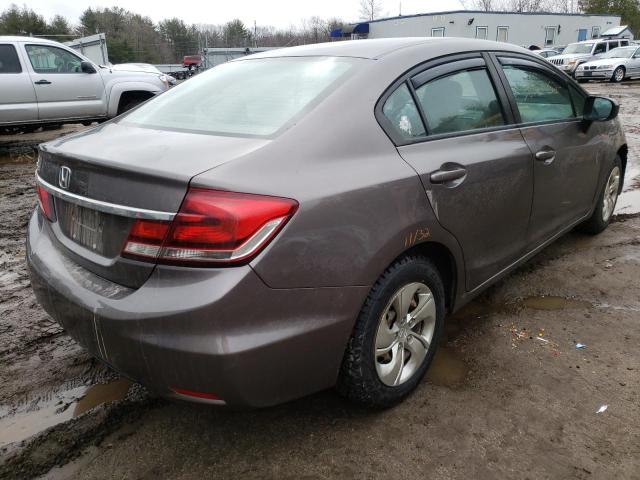Photo 4 from auction – 2015 HONDA CIVIC LX with VIN 19XFB2F59FE240487