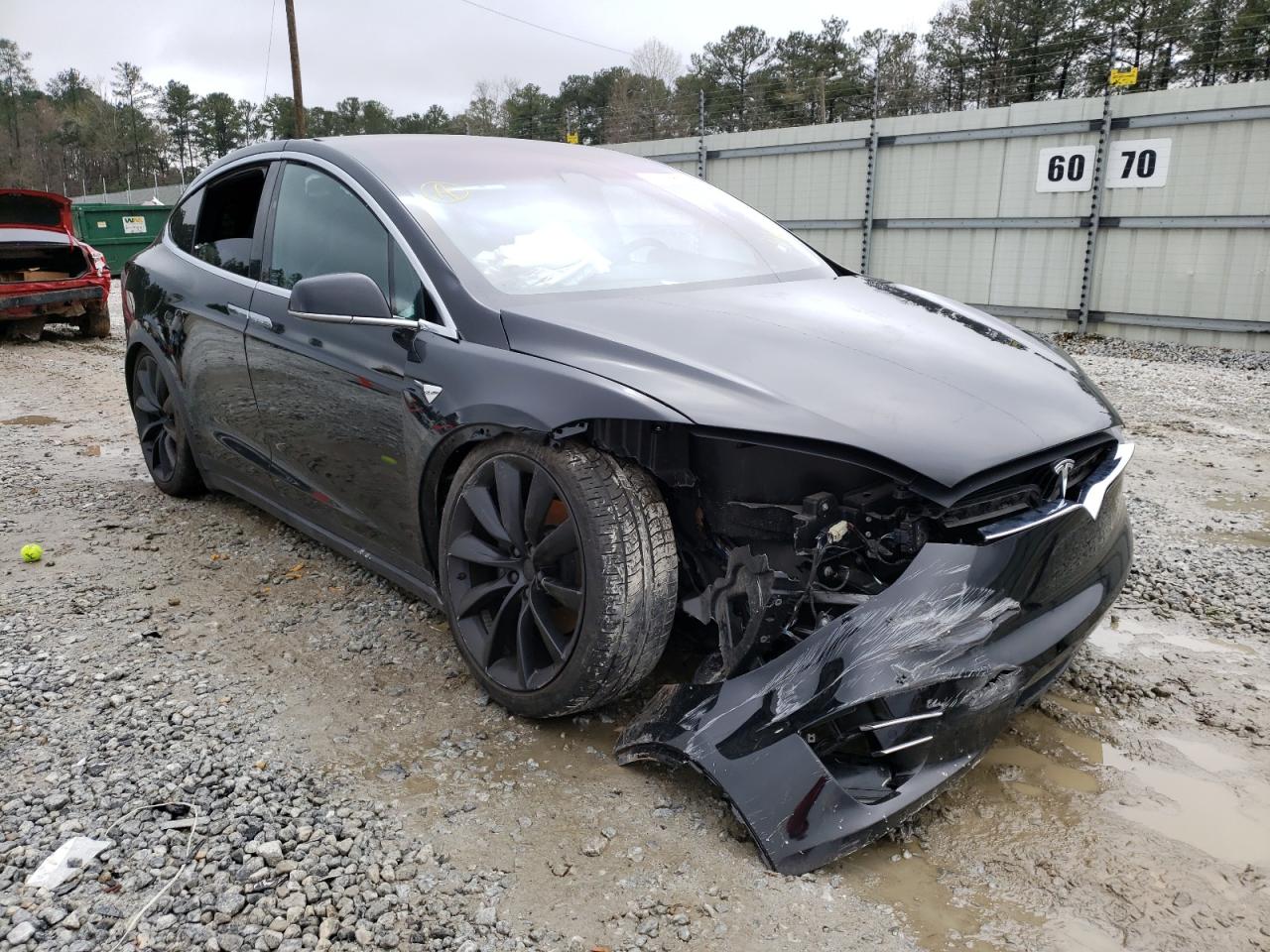 TESLA MODEL X 2019 with VIN 5YJXCAE28KF182086 - Photo from auction