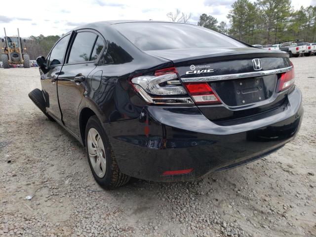Photo 3 from auction – 2014 HONDA CIVIC LX with VIN 19XFB2F56EE264406