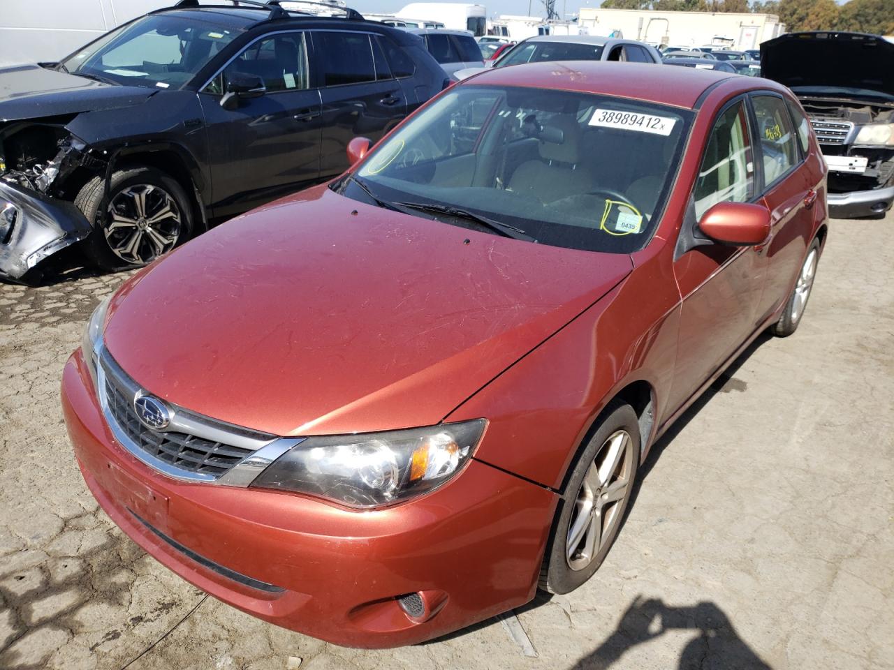 Photo 2 from auction – 2009 SUBARU IMPREZA with VIN JF1GH61679G818896