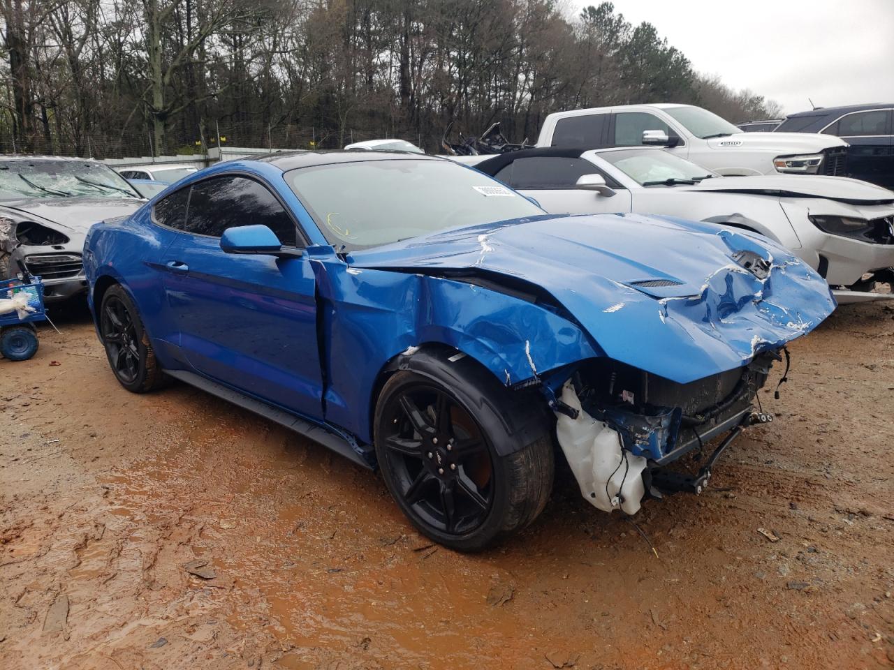 FORD MUSTANG 2020 with VIN 1FA6P8TH8L5161442 - Photo from auction